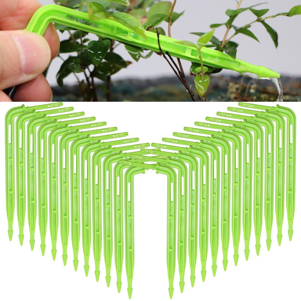 50 шт. капельница Green Bend Arrow, микрокапельный комплект для полива, экономящие полив эмиттеры для садового шланга 3/5 мм для бонсай
50 шт. капельница Green Bend Arrow, микрокапельный комплект для полива, экономящие полив эмиттеры для садового шланга 3/5 мм для бонсай