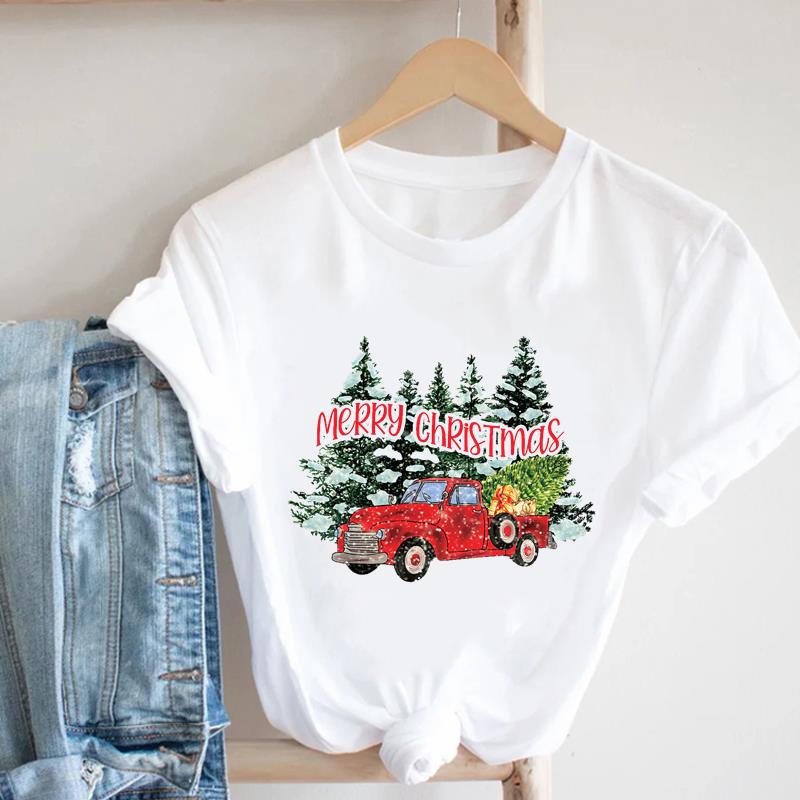 (Asian Size) Tee Top Sweet Lovely Festival Sweet Merry Christmas New Year Holiday Casual Women Print Lady Short Sleeve Fashion Graphic T-shirts
(Asian Size) Tee Top Sweet Lovely Festival Sweet Merry Christmas New Year Holiday Casual Women Print Lady Short Sleeve Fashion Graphic T-shirts