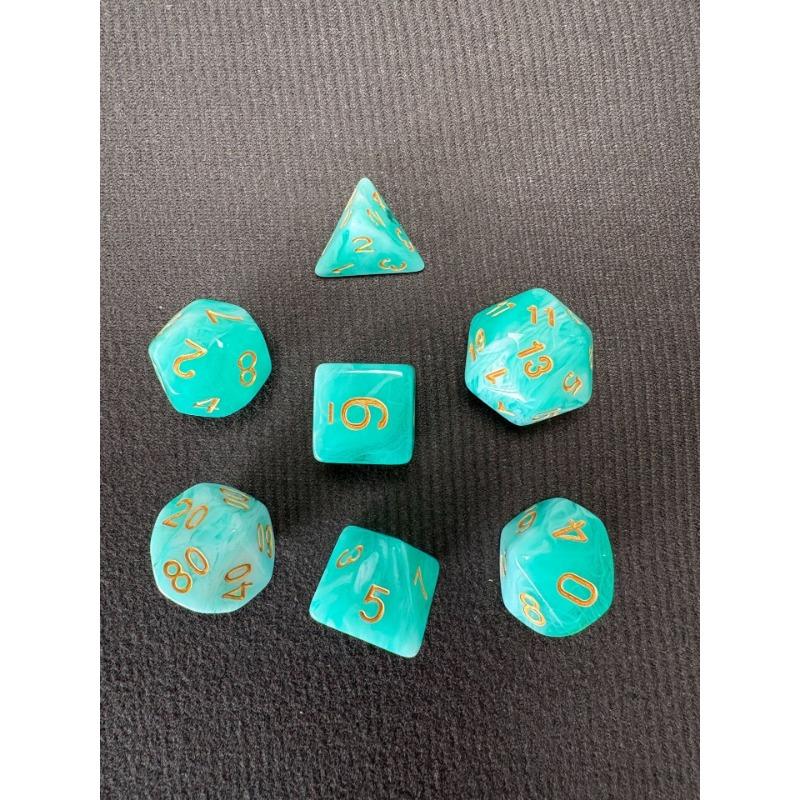 Two-color Multi-color Mixed-color Marble Dungeon Table Game Running Group Dnd Acrylic Multi-faceted 7-piece Dice Set 1Pcs
Two-color Multi-color Mixed-color Marble Dungeon Table Game Running Group Dnd Acrylic Multi-faceted 7-piece Dice Set 1Pcs