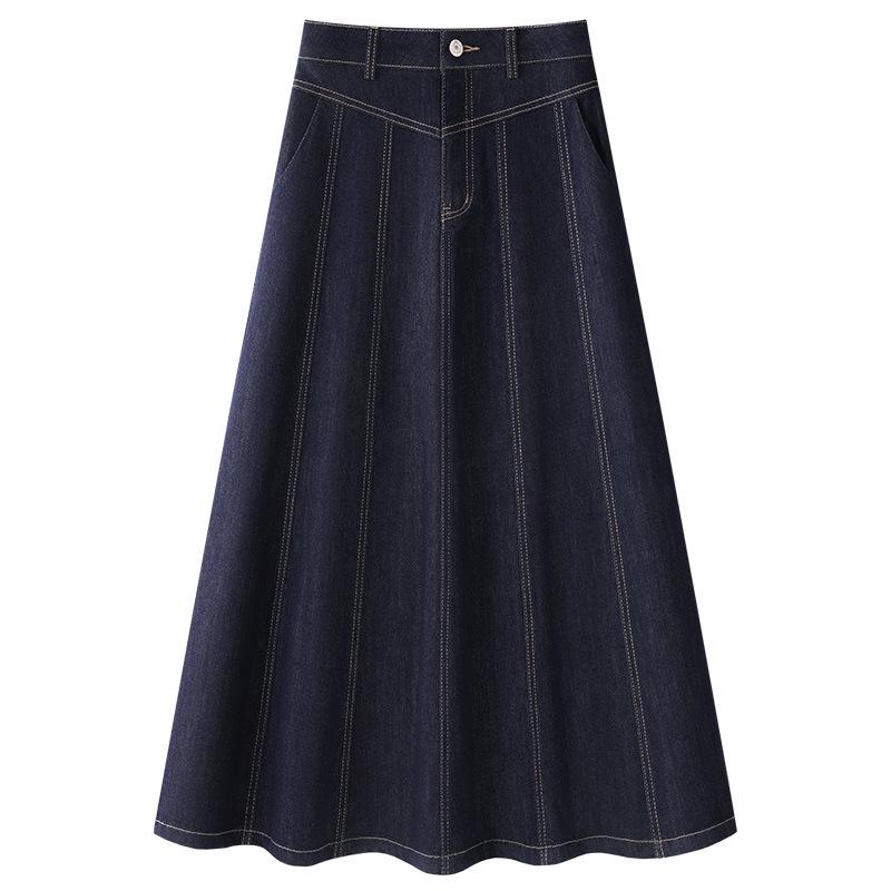 Women s Dark Blue Denim A-Line Midi Skirt - High Waist, Slimming, 2025 Spring/Summer Collection 3XL
Women s Dark Blue Denim A-Line Midi Skirt - High Waist, Slimming, 2025 Spring/Summer Collection 3XL