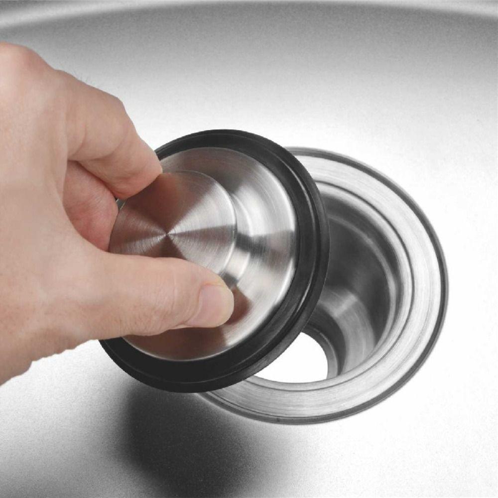 Stainless Steel Sink Plug Round Bathtub Stopper Bathroom Supplies Sink Drain Stopper Kitchen срібний
Stainless Steel Sink Plug Round Bathtub Stopper Bathroom Supplies Sink Drain Stopper Kitchen срібний