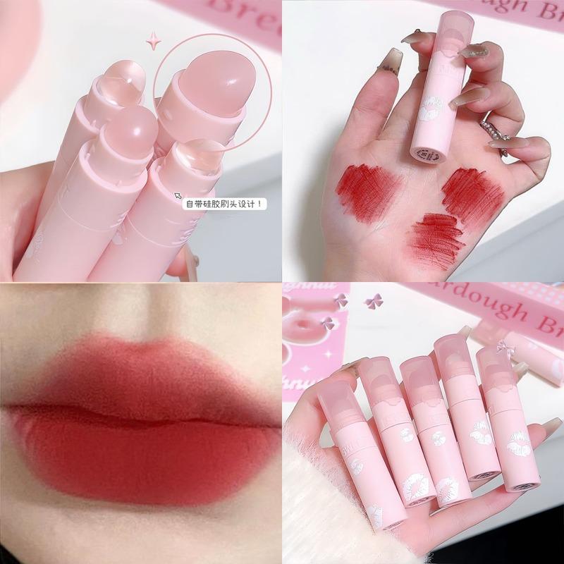 Matte Velvet Lip Mud Face Blush Multi-use Lipstick With Silicone Lip Brush Cheek Tint Pigment Mousse Korean Makeup For Cheek
Matte Velvet Lip Mud Face Blush Multi-use Lipstick With Silicone Lip Brush Cheek Tint Pigment Mousse Korean Makeup For Cheek