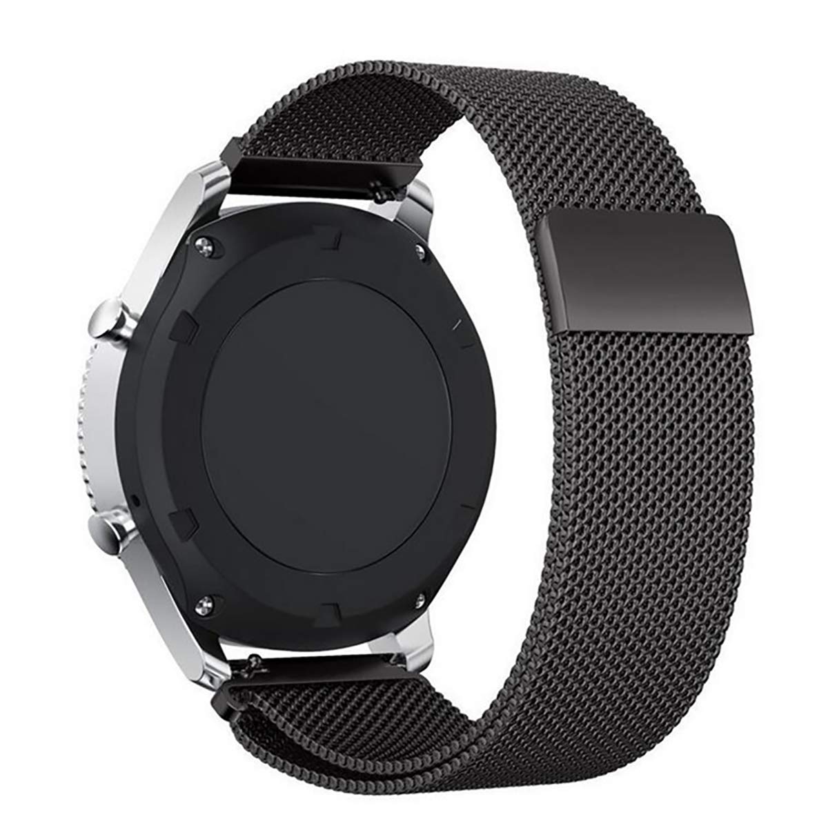 18mm Milanese Fine Mesh Stainless Steel Smart Watch Strap Replacement for Nokia Withings Steel HR 36mm/Nokia Steel Smart Watch Black
18mm Milanese Fine Mesh Stainless Steel Smart Watch Strap Replacement for Nokia Withings Steel HR 36mm/Nokia Steel Smart Watch Black