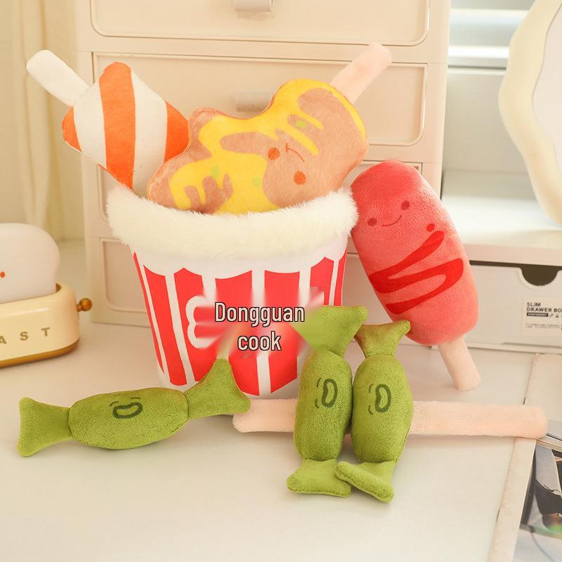 Creative Fried Chicken Fortune Bucket Plush Ornament - Kanto Oden Claw Machine Gift As Shown
Creative Fried Chicken Fortune Bucket Plush Ornament - Kanto Oden Claw Machine Gift As Shown