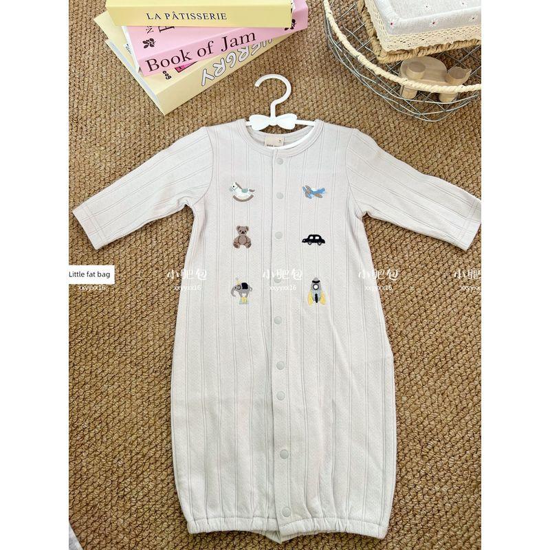 Little Fat Baby Japanese-Style Pm Cartoon Bear Embroidery Unisex Infant Sleep and Play Dual-Use Romper Gray Embroidery 50-70 Pass Code
Little Fat Baby Japanese-Style Pm Cartoon Bear Embroidery Unisex Infant Sleep and Play Dual-Use Romper Gray Embroidery 50-70 Pass Code