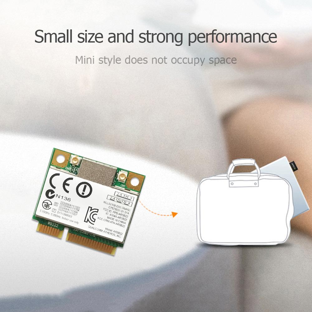 Беспроводной адаптер Mini PCI-E 300 Мбит/с, совместимый с Bluetooth 2.4G/5G, сеть WiFi 4.0
Беспроводной адаптер Mini PCI-E 300 Мбит/с, совместимый с Bluetooth 2.4G/5G, сеть WiFi 4.0