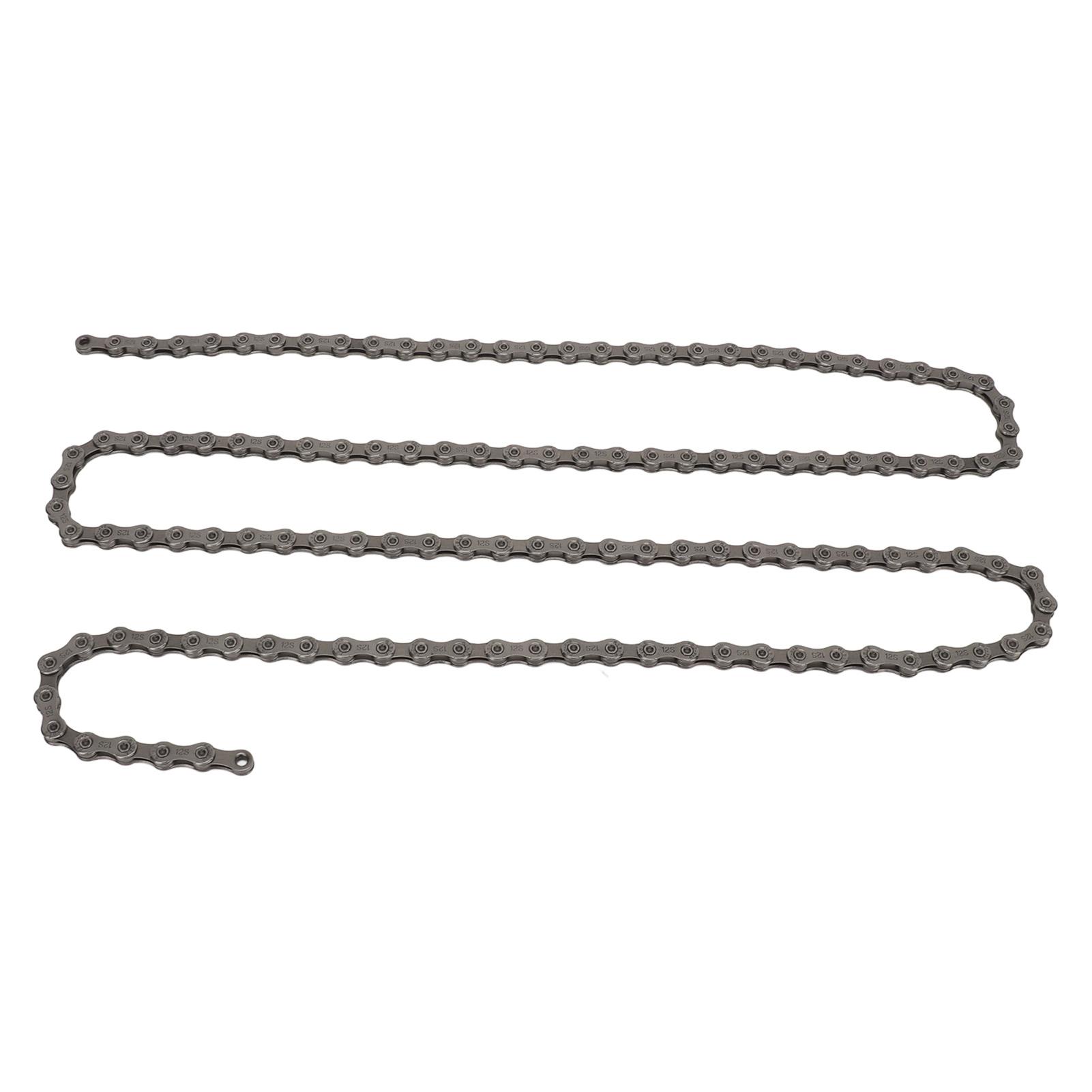 12 Speed Bike Chain Bicycle Chain for Mountain Bike Road Bike Variable Speed Chain with 2 Buckle Smoky Gray
12 Speed Bike Chain Bicycle Chain for Mountain Bike Road Bike Variable Speed Chain with 2 Buckle Smoky Gray