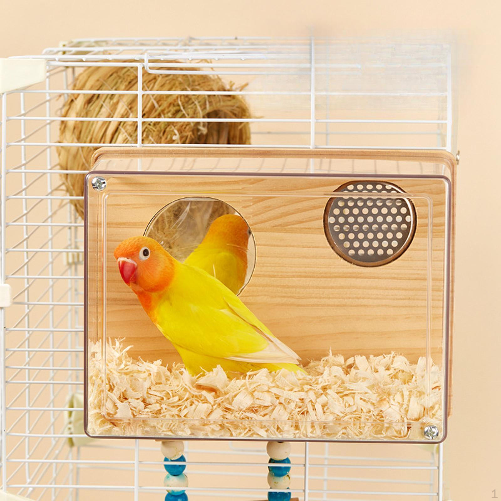 Домик для разведения птиц, Прозрачные удобные аксессуары, Гнездовой ящик для попугаев, Попугаи rectangle
Домик для разведения птиц, Прозрачные удобные аксессуары, Гнездовой ящик для попугаев, Попугаи rectangle