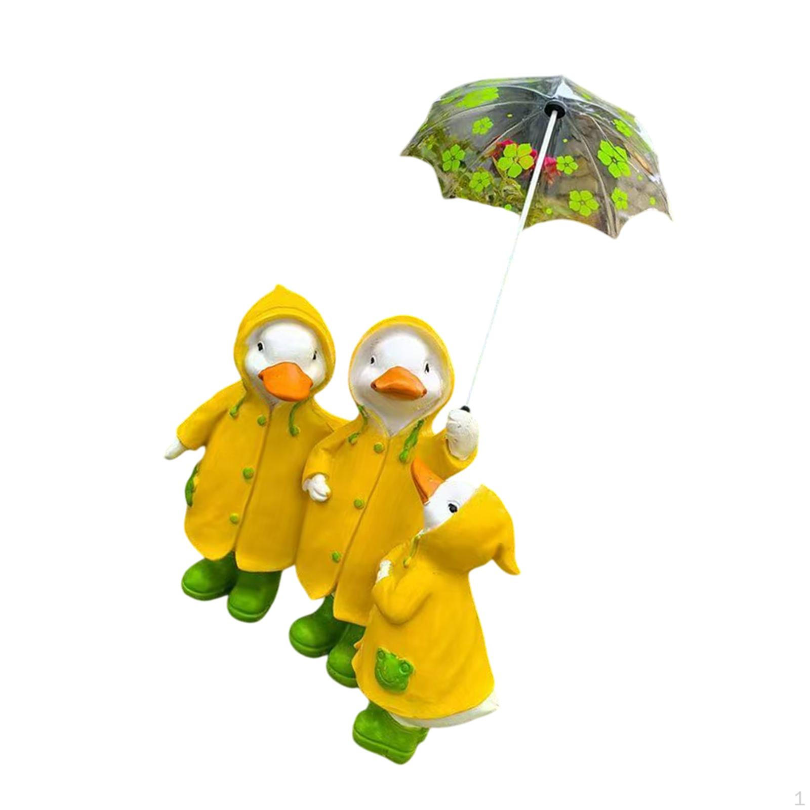 Фигурка утки для сада, миниатюрная поделка, держащая зонтик, украшение для улицы 3 Yellow Ducks
Фигурка утки для сада, миниатюрная поделка, держащая зонтик, украшение для улицы 3 Yellow Ducks