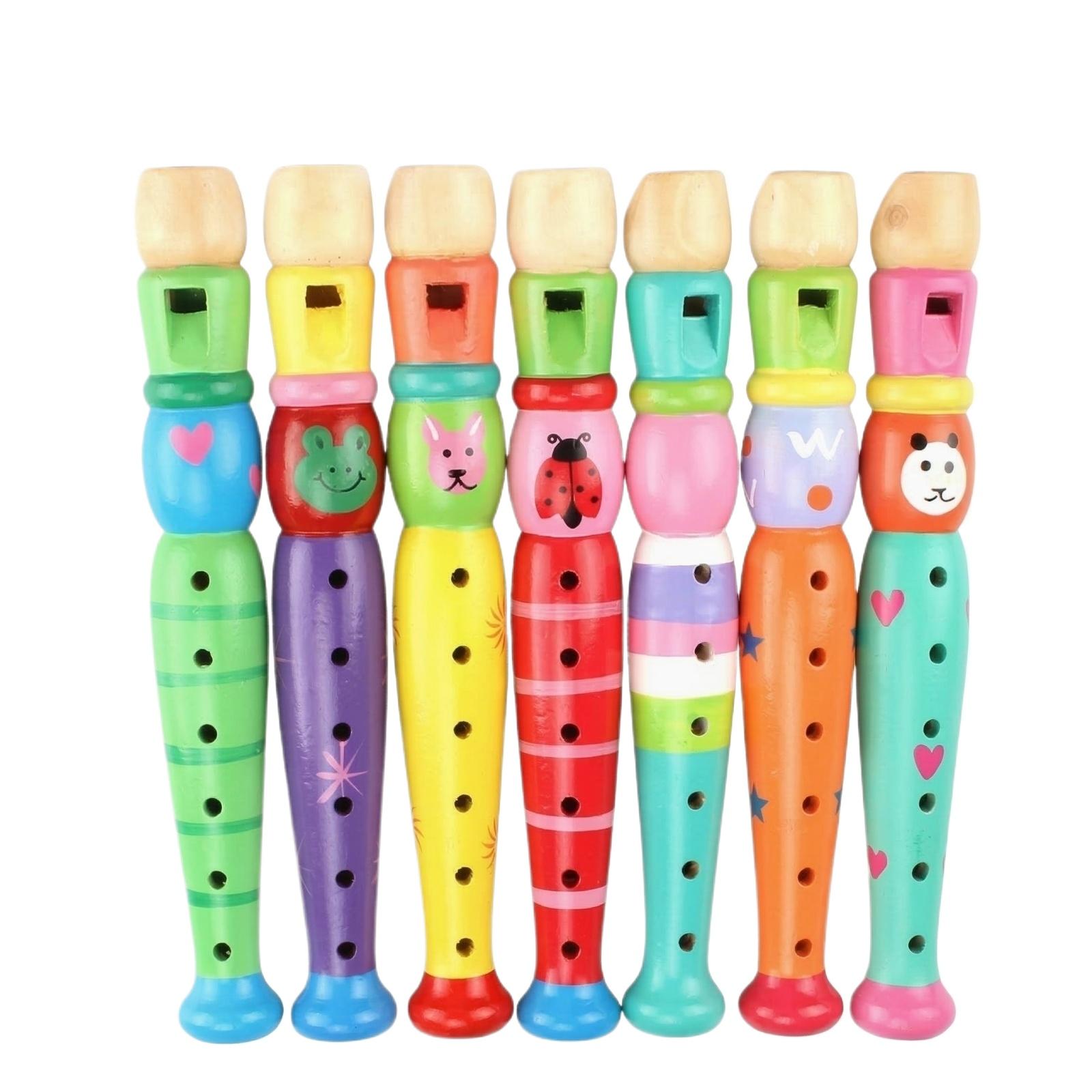 Wooden Recorder Set for Kids Animal Pattern Musical Instrument Educational Toy Durable Handcrafted Design 7 Pieces Pack One Size
Wooden Recorder Set for Kids Animal Pattern Musical Instrument Educational Toy Durable Handcrafted Design 7 Pieces Pack One Size