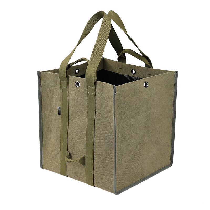CAMPINGMOON Large Size Canvas Firewood Wood Carrier Bag Log Storage Camping Outdoor Holder Durable Carry Bag With Double Handles
CAMPINGMOON Large Size Canvas Firewood Wood Carrier Bag Log Storage Camping Outdoor Holder Durable Carry Bag With Double Handles