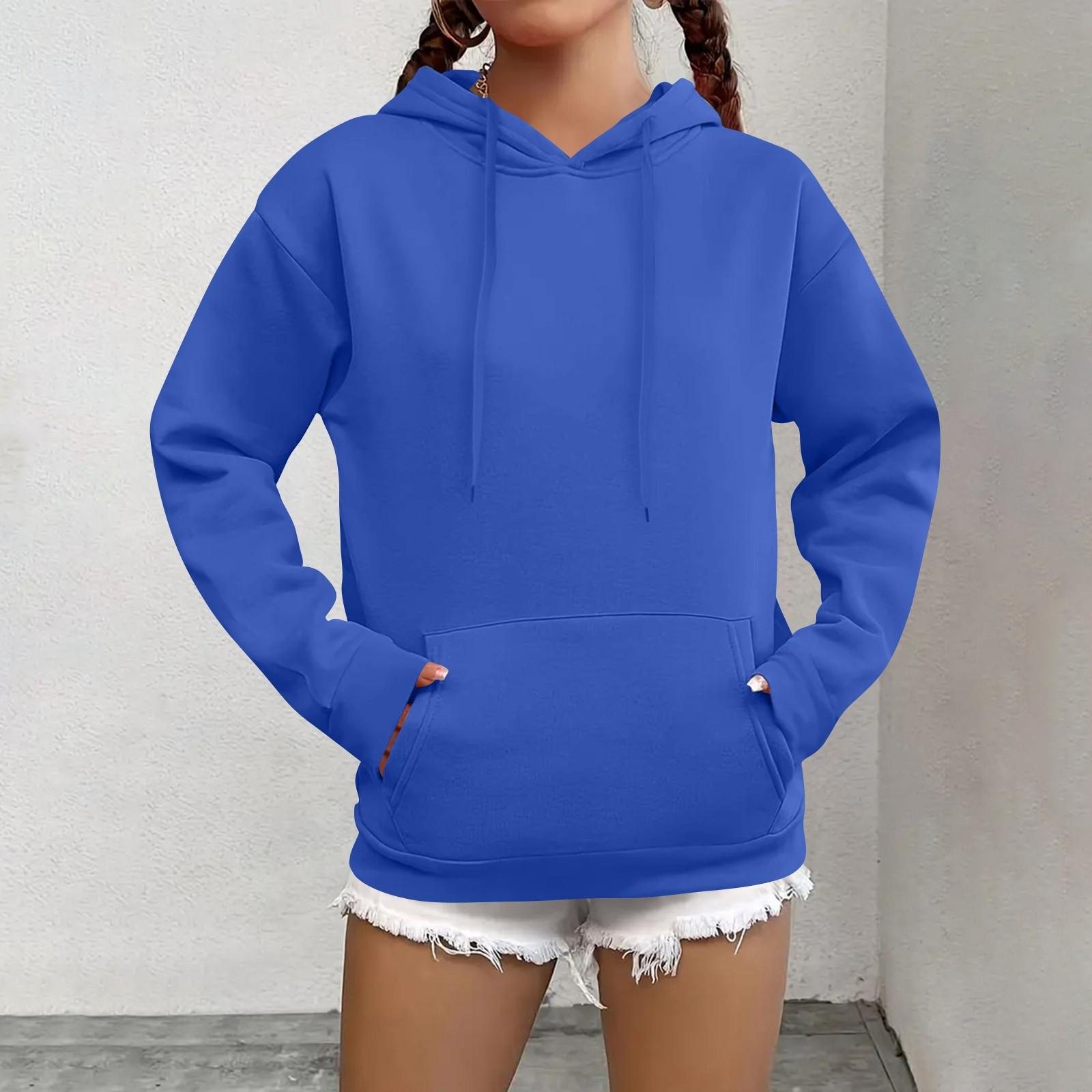 Женская модная повседневная толстовка, однотонная, с капюшоном, пуловер, толстовка с карманом XXL синий
Женская модная повседневная толстовка, однотонная, с капюшоном, пуловер, толстовка с карманом XXL синий