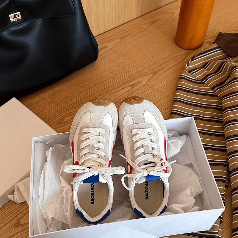 Retro color matching women s ins spring real soft leather breathable soft-soled sports and leisure shoes 40 червоний
Retro color matching women s ins spring real soft leather breathable soft-soled sports and leisure shoes 40 червоний