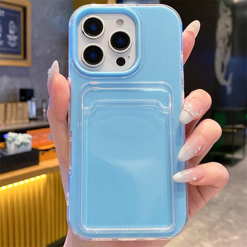 Candy Color iPhone 16e Two-in-One Card Slot Case - Fits iPhone 17/16/15, Transparent Design. iPhone 17 Pro Max
Candy Color iPhone 16e Two-in-One Card Slot Case - Fits iPhone 17/16/15, Transparent Design. iPhone 17 Pro Max