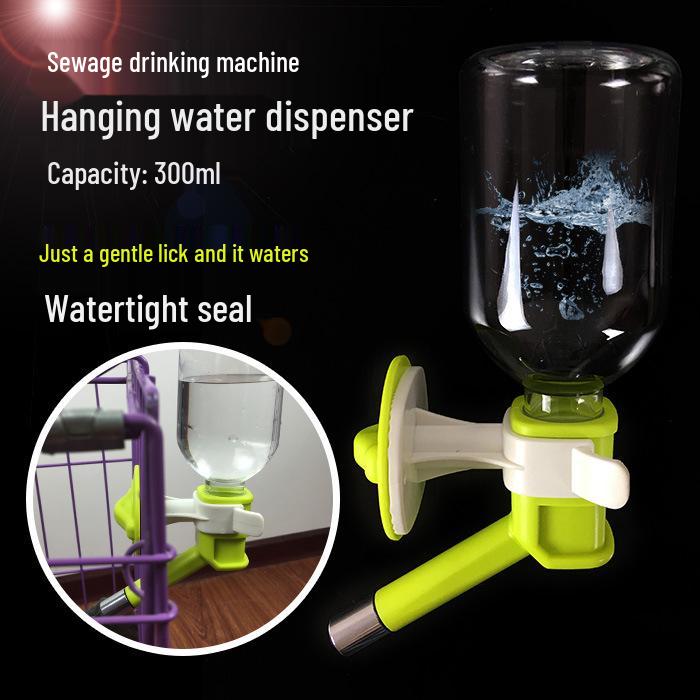 Automatic Pet Water Dispenser for Dogs and Cats - Hanging Bottle with Spout for Teddy, Bichon Frise, and More
Automatic Pet Water Dispenser for Dogs and Cats - Hanging Bottle with Spout for Teddy, Bichon Frise, and More