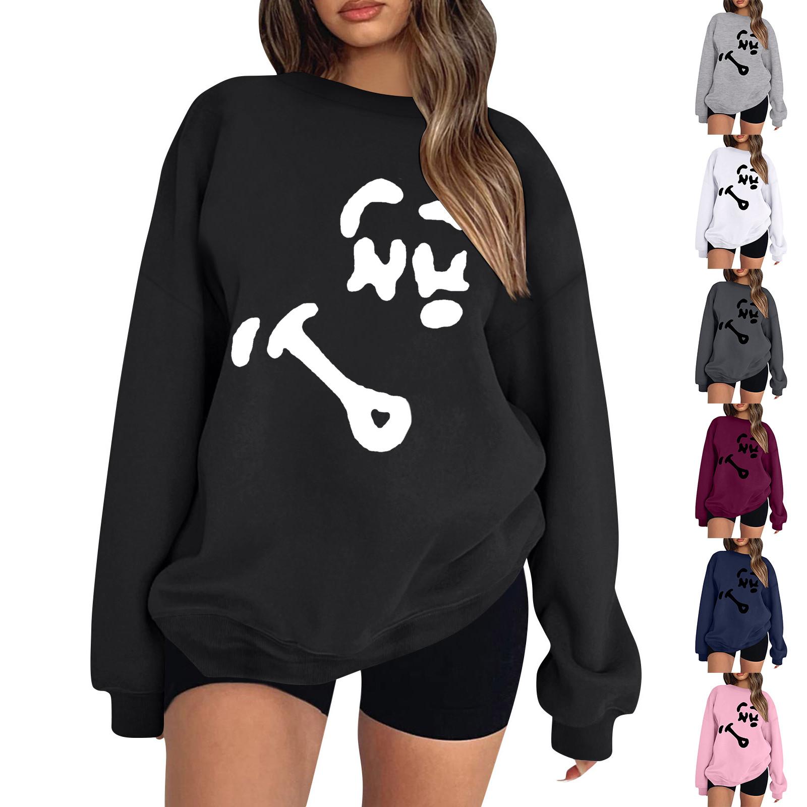 Women s Sports Tops Loose Fashion Casual Printed Round Neck Long Sleeve Sports Shirt M винний
Women s Sports Tops Loose Fashion Casual Printed Round Neck Long Sleeve Sports Shirt M винний