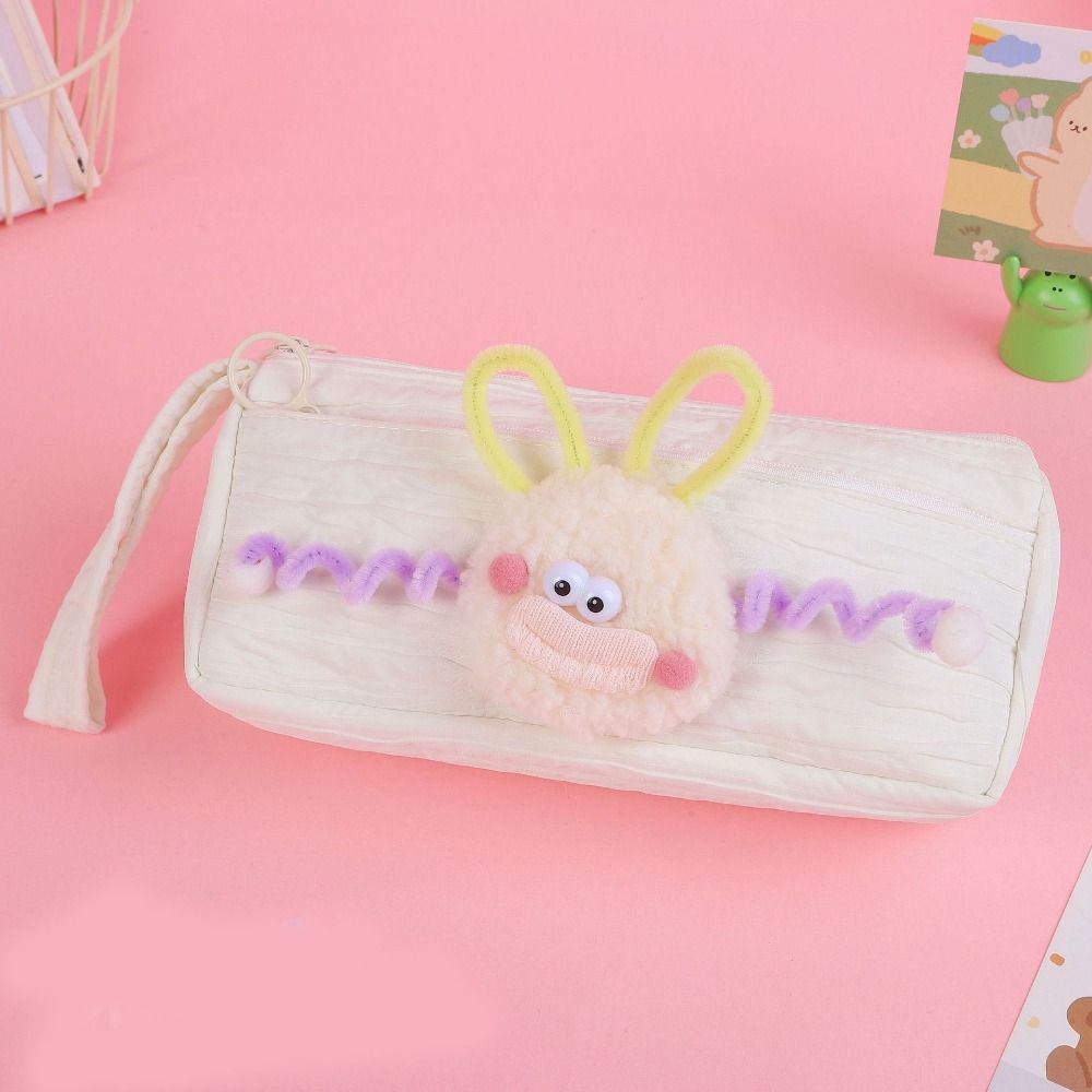 Canvas Funny Pen Bag Zipper Stationery Pen Storage Bag Fashion Big Mouth Pen Case Student
Canvas Funny Pen Bag Zipper Stationery Pen Storage Bag Fashion Big Mouth Pen Case Student