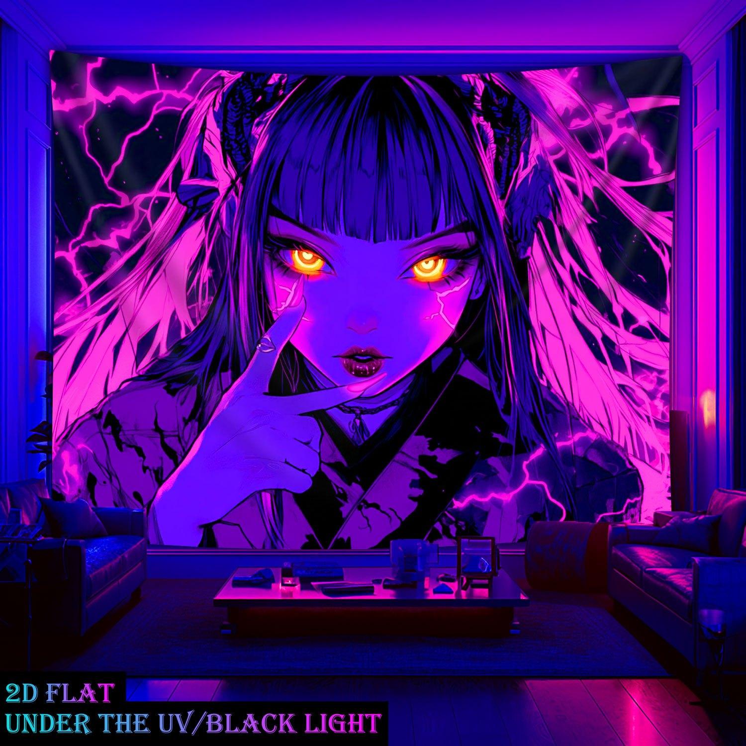 VIKAMA Cyber Dark Girl Tapestry Atmosphere Ins Style Esports Room Bar Live Room Room Room Decoration Home Decoration 74x94cm(29x37in)
VIKAMA Cyber Dark Girl Tapestry Atmosphere Ins Style Esports Room Bar Live Room Room Room Decoration Home Decoration 74x94cm(29x37in)