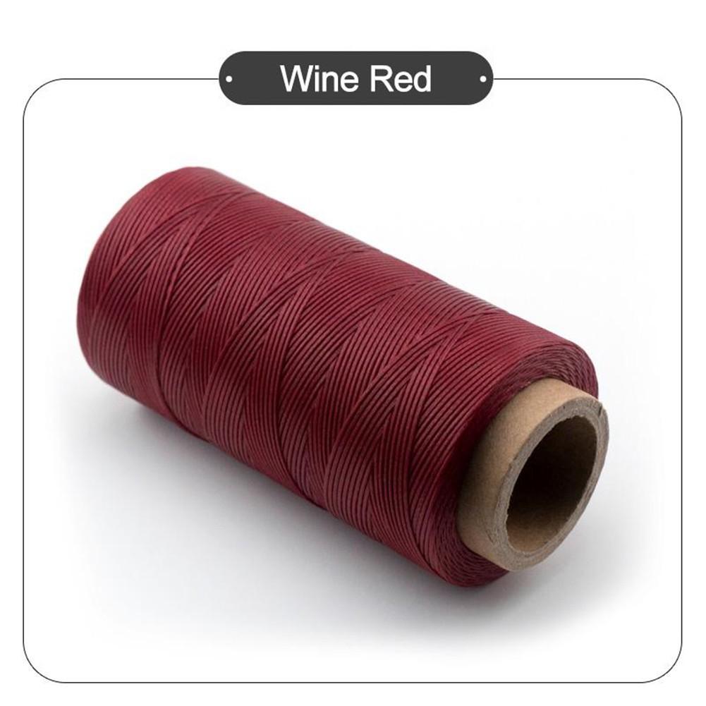 Сверхпрочная вощеная нить 70M для шитья обуви, багажа, кожаных изделий вино красного
Сверхпрочная вощеная нить 70M для шитья обуви, багажа, кожаных изделий вино красного