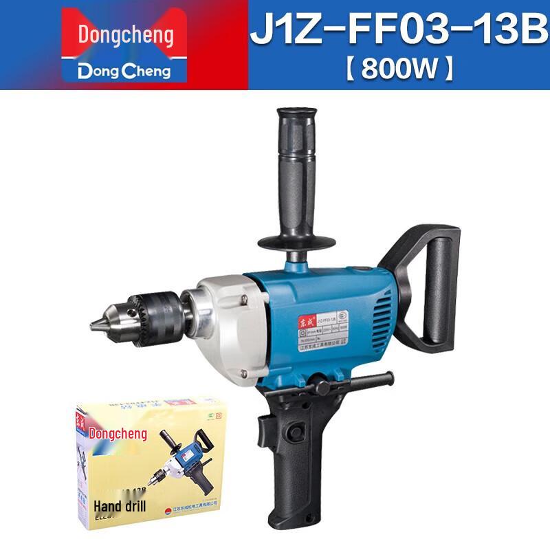 DONGCHENG 800W Electric Hand Drill & Mixer CN plug (adapter included)
DONGCHENG 800W Electric Hand Drill & Mixer CN plug (adapter included)