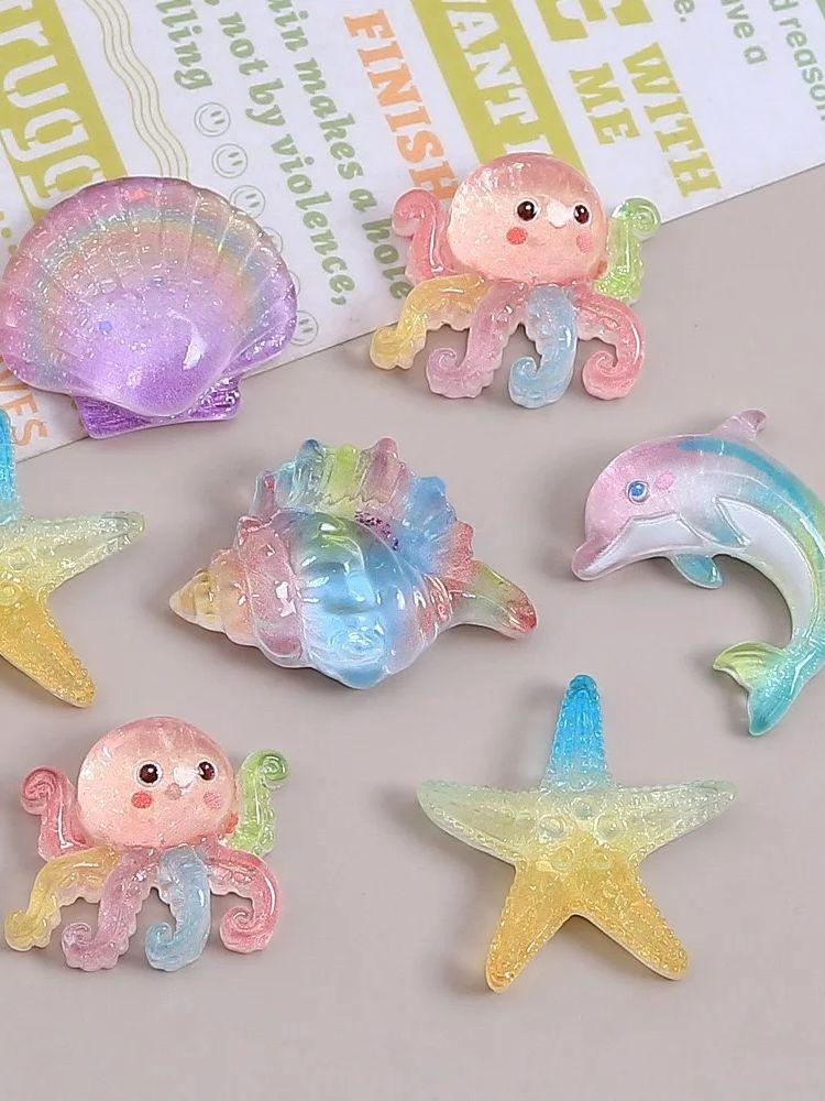 10pcs Resin Mixed Dolphins, Conches, Starfish, Shells - For Scrapbooking, Wedding Decor & DIY Jewelry Making Accessories
10pcs Resin Mixed Dolphins, Conches, Starfish, Shells - For Scrapbooking, Wedding Decor & DIY Jewelry Making Accessories