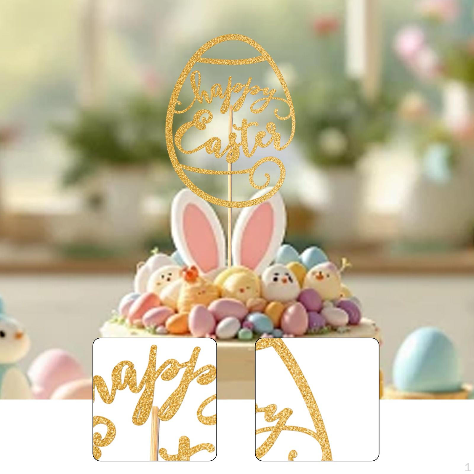 Cake Topper, Cupcake Picks, Decoration, Easter Party Supplies for Weddings Style D
Cake Topper, Cupcake Picks, Decoration, Easter Party Supplies for Weddings Style D