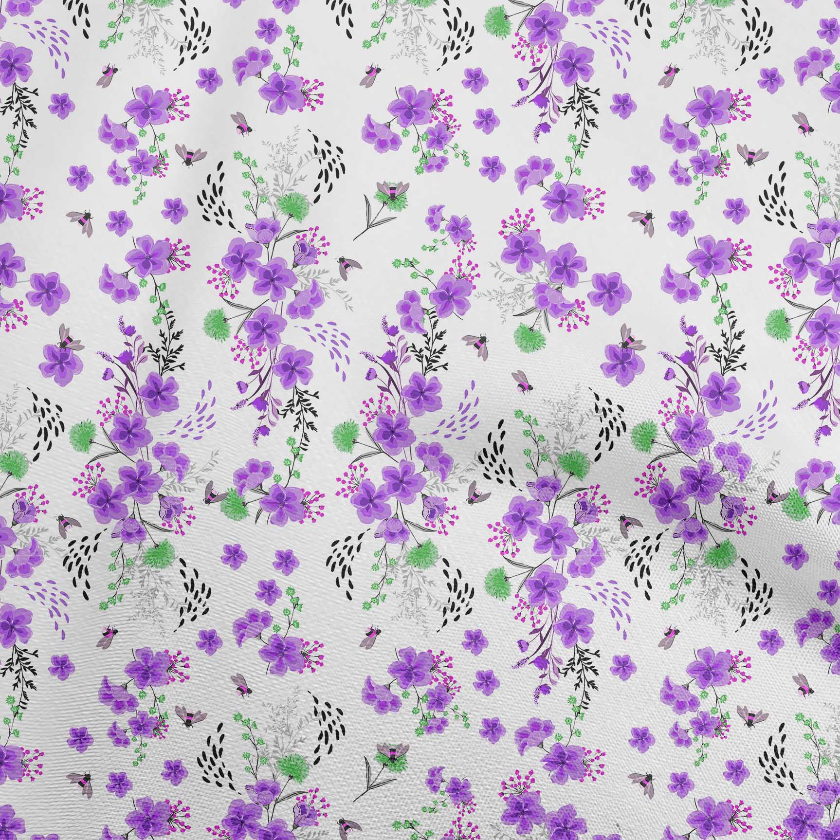 OneOone Cotton Flex Blue Fabric Floral Швейна тканина у дворі з принтом для шиття одягу своїми руками 40 дюймів 42 Inch Wide - Viscose Chiffon фіолетовий
OneOone Cotton Flex Blue Fabric Floral Швейна тканина у дворі з принтом для шиття одягу своїми руками 40 дюймів 42 Inch Wide - Viscose Chiffon фіолетовий