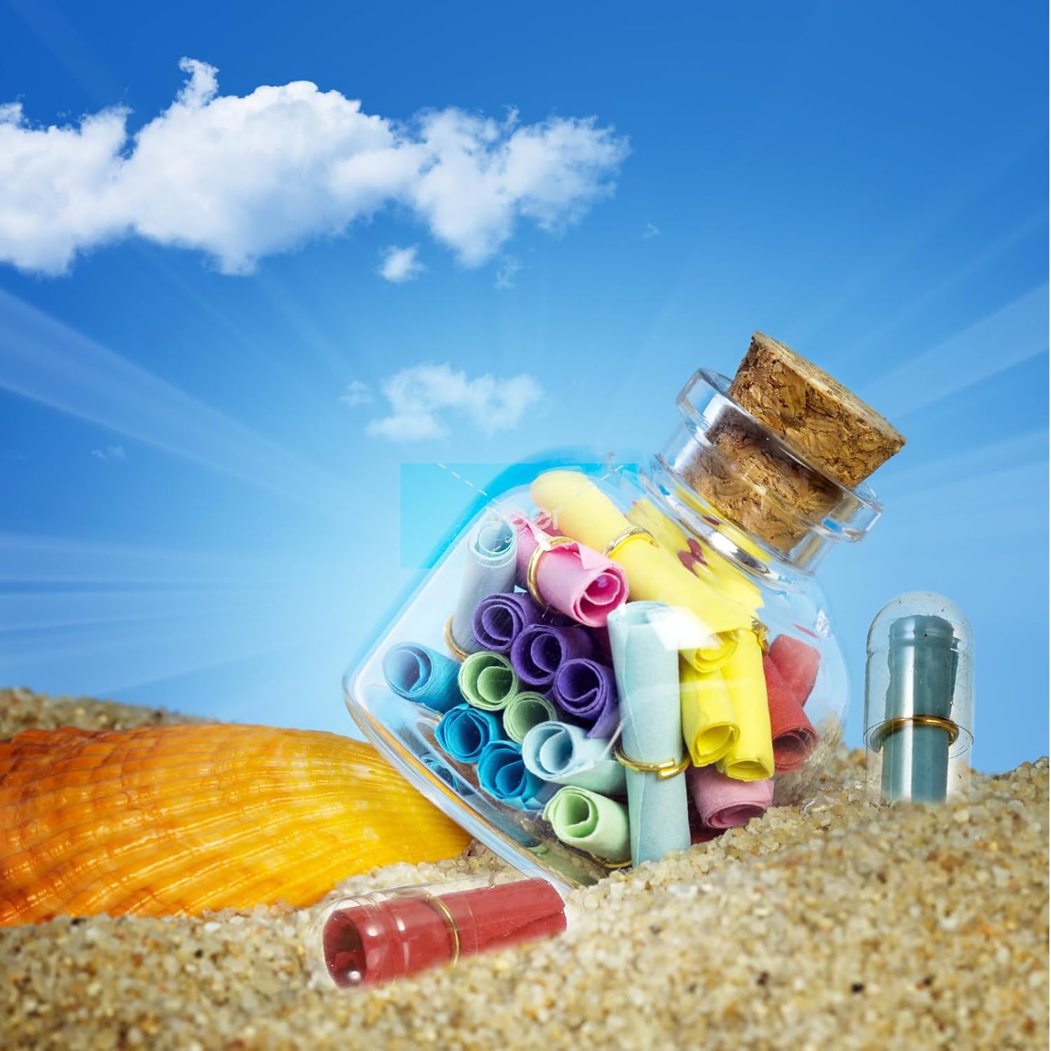 EXCEART Прозрачные мини-капсулы, бутылочки для сообщений 50 шт. - Пластиковые мини-бутылочки в форме таблеток для писем дружбы и пожеланий
EXCEART Прозрачные мини-капсулы, бутылочки для сообщений 50 шт. - Пластиковые мини-бутылочки в форме таблеток для писем дружбы и пожеланий