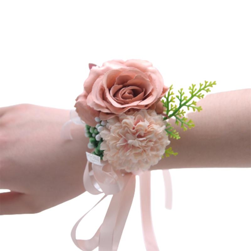 Artificial Rose Wrist Flower Perfect Bridal Accessory For Weddings
Artificial Rose Wrist Flower Perfect Bridal Accessory For Weddings