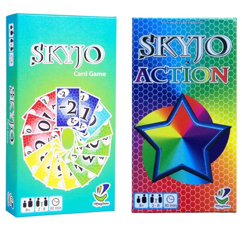 Английская версия SKYJO Action Card Game Spot Casual Party Board Game Chess And Card Toy Card Game
Английская версия SKYJO Action Card Game Spot Casual Party Board Game Chess And Card Toy Card Game