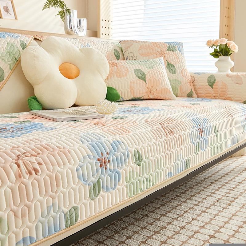 Summer Pastoral Ins Wind Non-Slip Sofa Cover Latex Ice Silk Sofa Seat Cushion Simple Wind Sofa Cover Cool Cushion 70*70cm
Summer Pastoral Ins Wind Non-Slip Sofa Cover Latex Ice Silk Sofa Seat Cushion Simple Wind Sofa Cover Cool Cushion 70*70cm