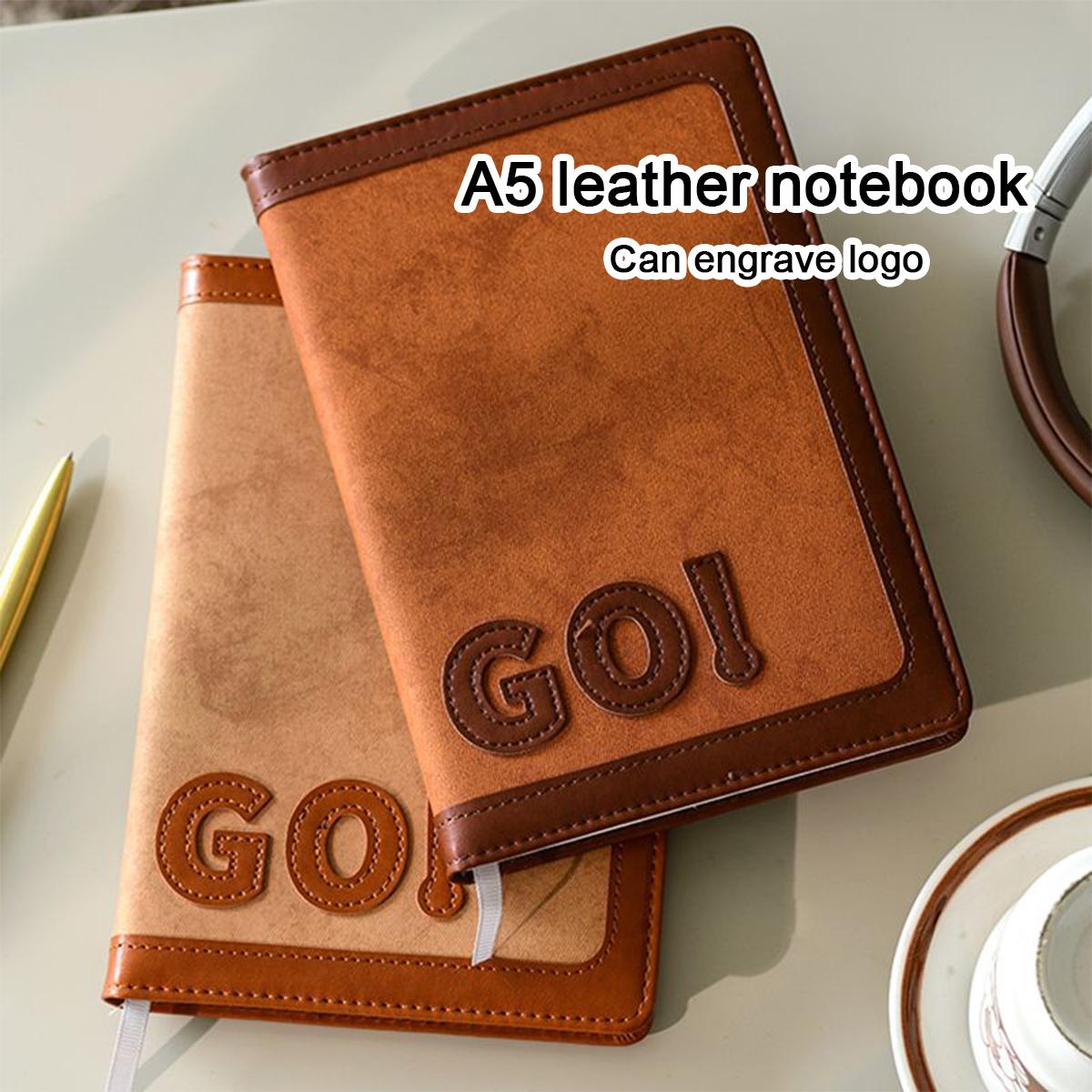 A5 high-grade leather student study notebook, work notebook, business meeting record book, thickened diary, excerpt book, 100 sheets A5
A5 high-grade leather student study notebook, work notebook, business meeting record book, thickened diary, excerpt book, 100 sheets A5