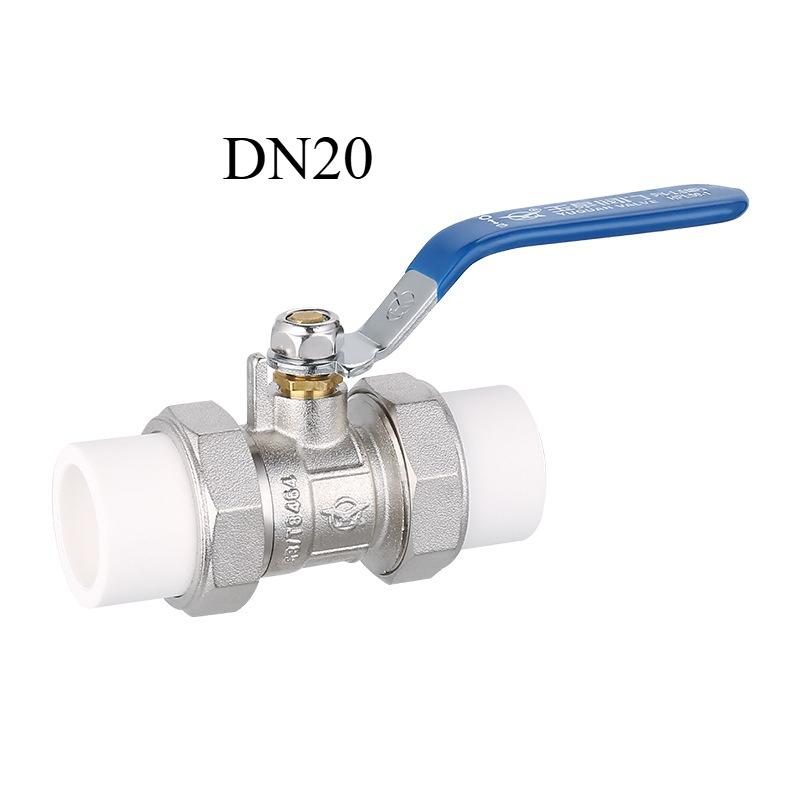 Home Double Loose PPR Ball Valve 20 25 32 Pipe Brass Tap Water Pipe Fittings Hot Melt Pipe Switch Loose Valve 1/2 3/4 1
Home Double Loose PPR Ball Valve 20 25 32 Pipe Brass Tap Water Pipe Fittings Hot Melt Pipe Switch Loose Valve 1/2 3/4 1
