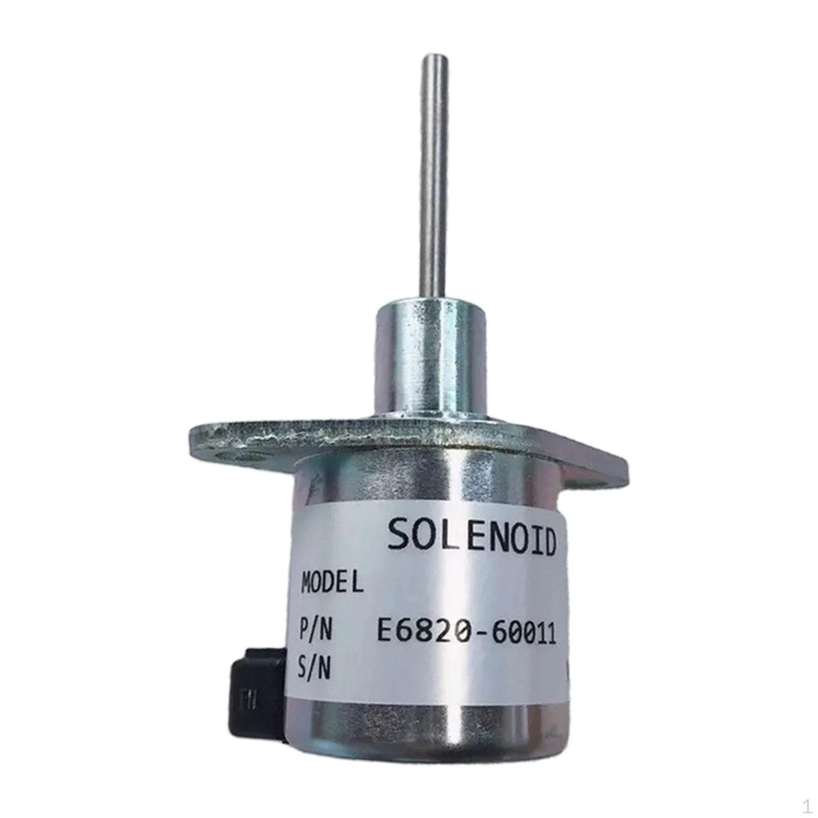 Engine Stop Solenoid E6820-60011 Shut Off for Mechron Ck DK RX Tractor Quality Premium
Engine Stop Solenoid E6820-60011 Shut Off for Mechron Ck DK RX Tractor Quality Premium