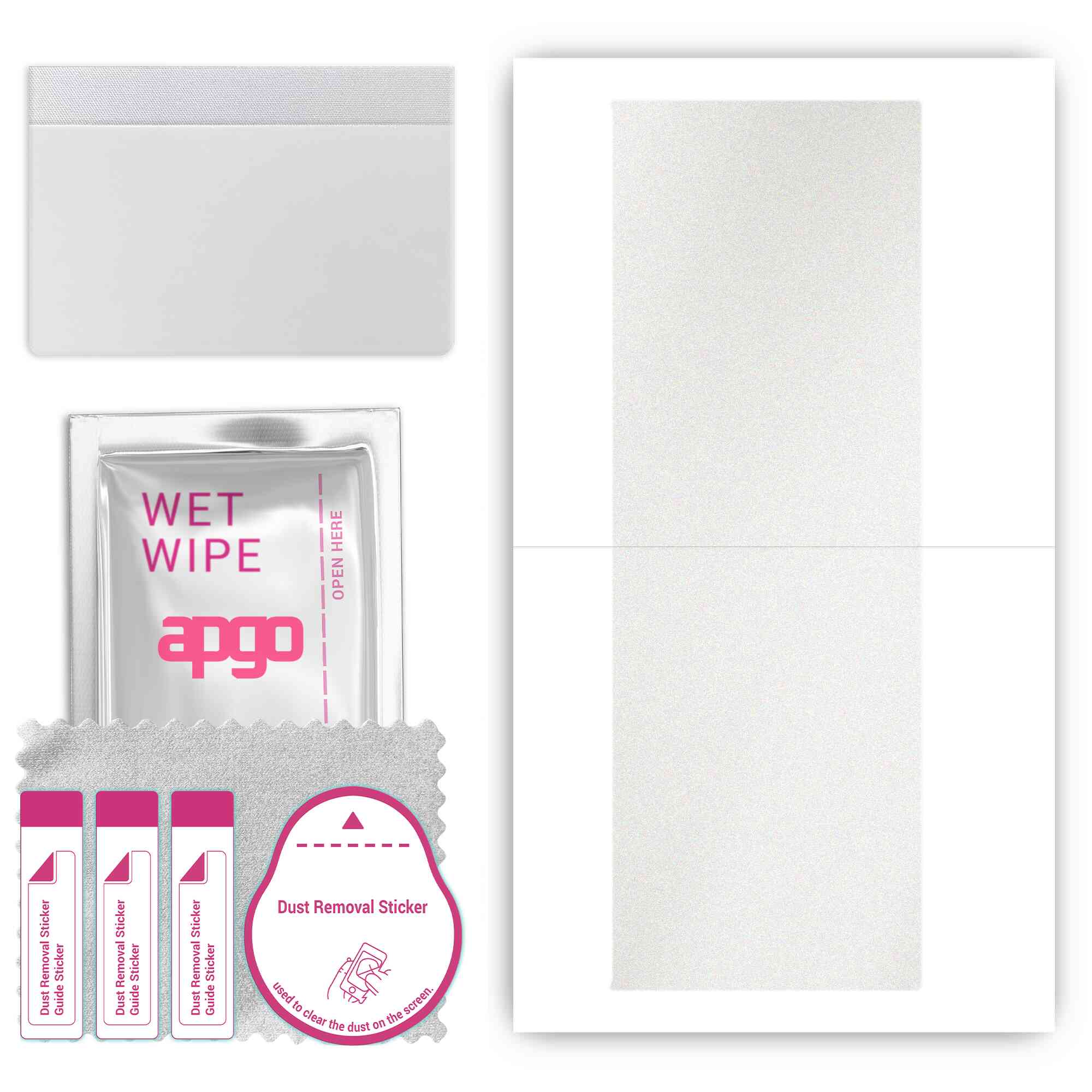 Apgo Protective Skin Sticker для задньої панелі, сумісний з Huawei Mate Xs, Wrap Film, Foil, Vinyl - Pattern Matte Transparent
Apgo Protective Skin Sticker для задньої панелі, сумісний з Huawei Mate Xs, Wrap Film, Foil, Vinyl - Pattern Matte Transparent
