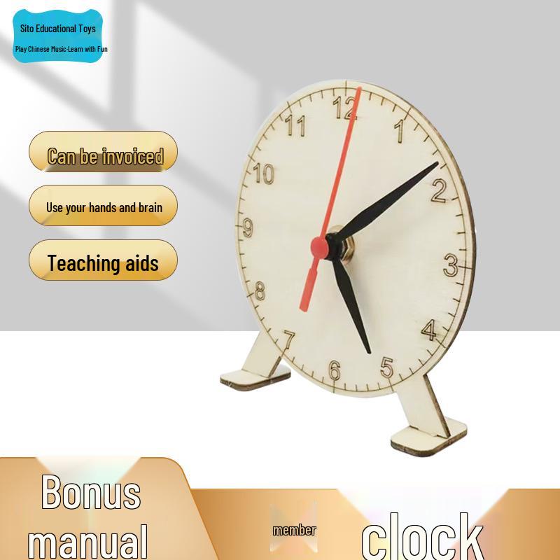 Primary School Physics Clock Experiment Kit for Kids - Teaching Aids & Small Invention Set
Primary School Physics Clock Experiment Kit for Kids - Teaching Aids & Small Invention Set