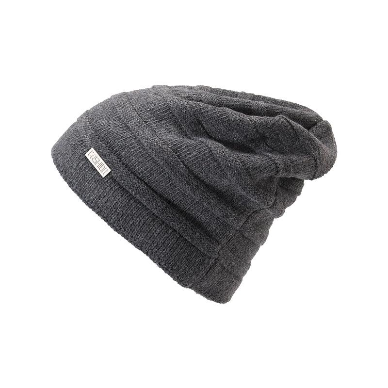 Unisex Wool Knit Fleece-Lined Slouchy Hat with Ear Protection Adjustable темно-сірий
Unisex Wool Knit Fleece-Lined Slouchy Hat with Ear Protection Adjustable темно-сірий