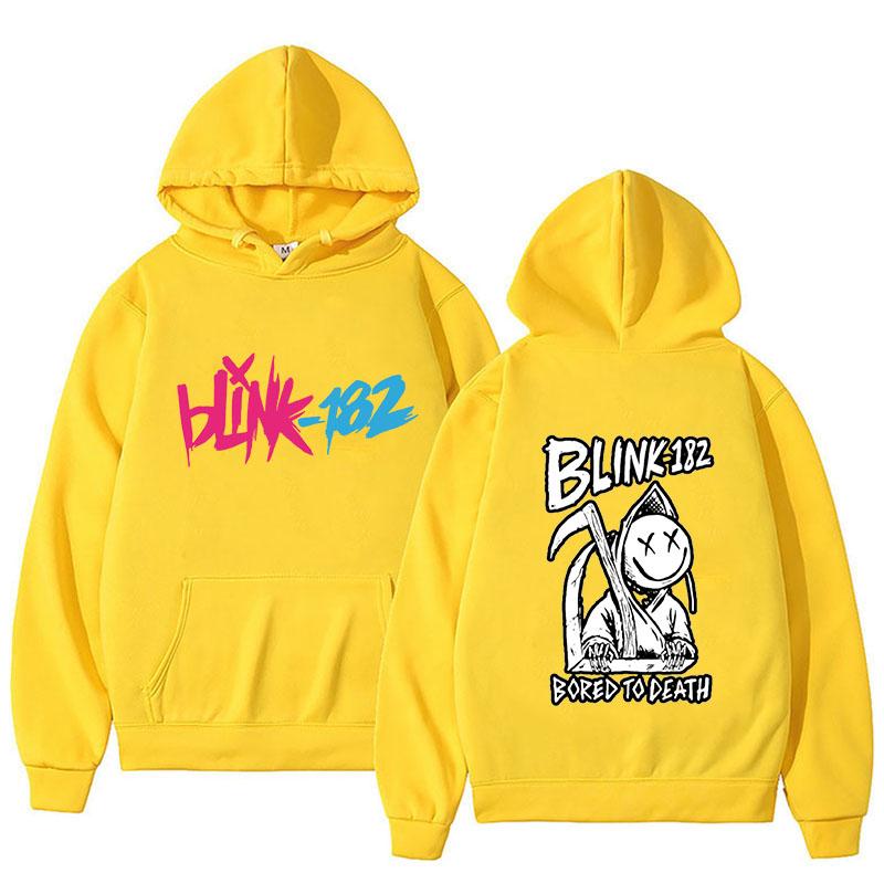 Blink 182 Punk Band Letter Graphic Hoodies Унісекс Жіночий повсякденний теплий спортивний костюм Корейська мода Великі вільні світшоти L
Blink 182 Punk Band Letter Graphic Hoodies Унісекс Жіночий повсякденний теплий спортивний костюм Корейська мода Великі вільні світшоти L