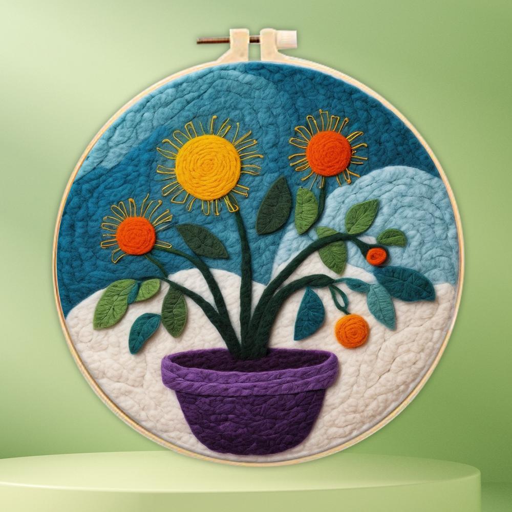 CHENISTORY Tree Of Life Needle Felting Kit Wool Felting Handmade Natural Scenery Felt Needle Set Accessories Wool Paintings Gift
CHENISTORY Tree Of Life Needle Felting Kit Wool Felting Handmade Natural Scenery Felt Needle Set Accessories Wool Paintings Gift