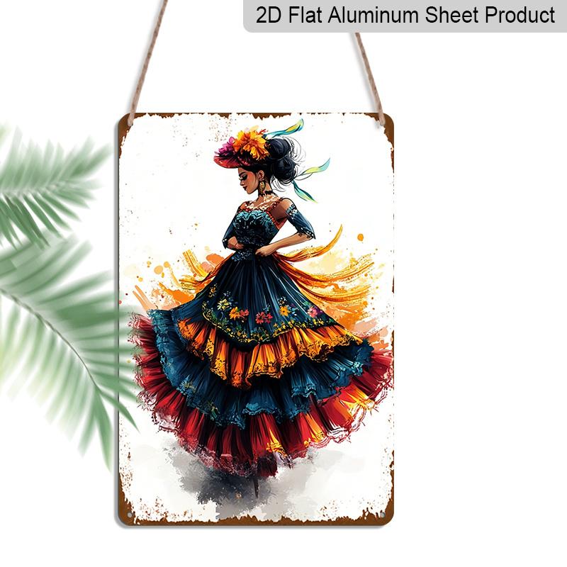 2D Flat Vibrant Cinco De Mayo 8 x12 Metal Sign - Sugar Skull & Cactus Design, Durable Aluminum Wall Art for Home, Bar & Outdoor Decor 20*30cm
2D Flat Vibrant Cinco De Mayo 8 x12 Metal Sign - Sugar Skull & Cactus Design, Durable Aluminum Wall Art for Home, Bar & Outdoor Decor 20*30cm