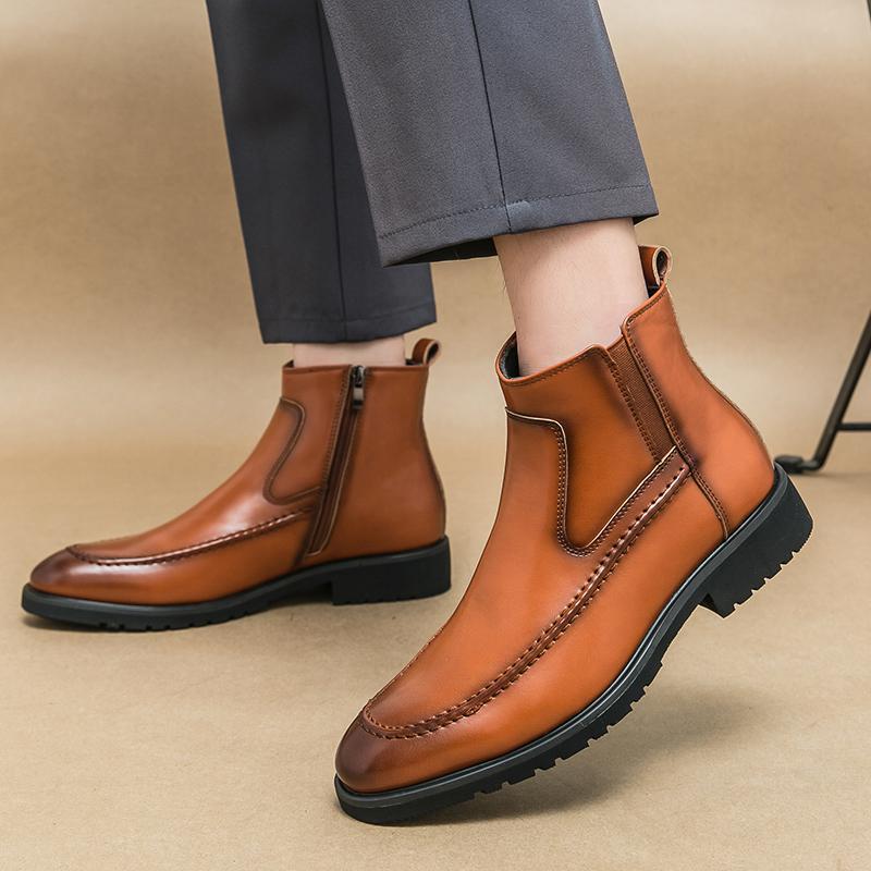 Large size 46 men s shoes Martin boots high-top Brock tooling boots thick-soled heightening leather boots 38 коричневий
Large size 46 men s shoes Martin boots high-top Brock tooling boots thick-soled heightening leather boots 38 коричневий