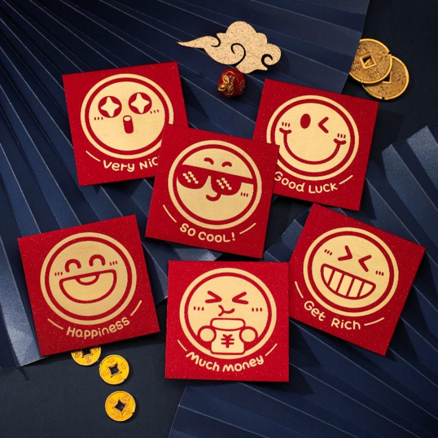 6 шт./уп. 2025 год Змеи Праздник Весны красный конверт пакет английский милое выражение китайский Новый год бумажный подарочный пакет
6 шт./уп. 2025 год Змеи Праздник Весны красный конверт пакет английский милое выражение китайский Новый год бумажный подарочный пакет