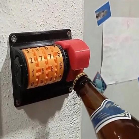 Yousheng Beer Bottle Opener Wall Mounted Bottle Cap Remover with Digital Counter Beer Drinking Accessory for Bar Kitchen помаранчевий
Yousheng Beer Bottle Opener Wall Mounted Bottle Cap Remover with Digital Counter Beer Drinking Accessory for Bar Kitchen помаранчевий