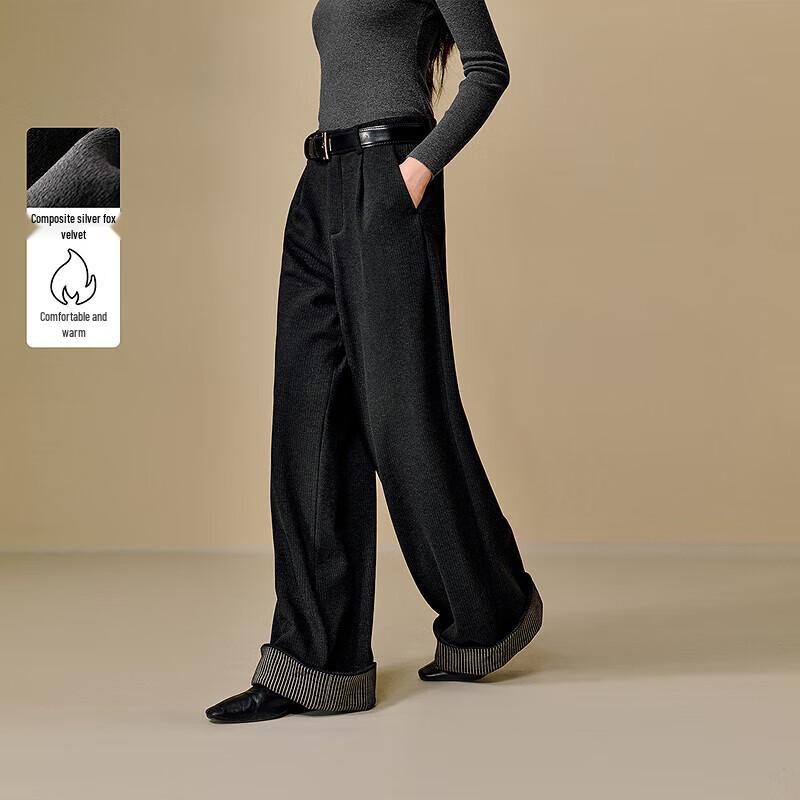 INMAN Женские полосатые брюки широкого кроя из флиса «серебристая лиса» 29
INMAN Женские полосатые брюки широкого кроя из флиса «серебристая лиса» 29