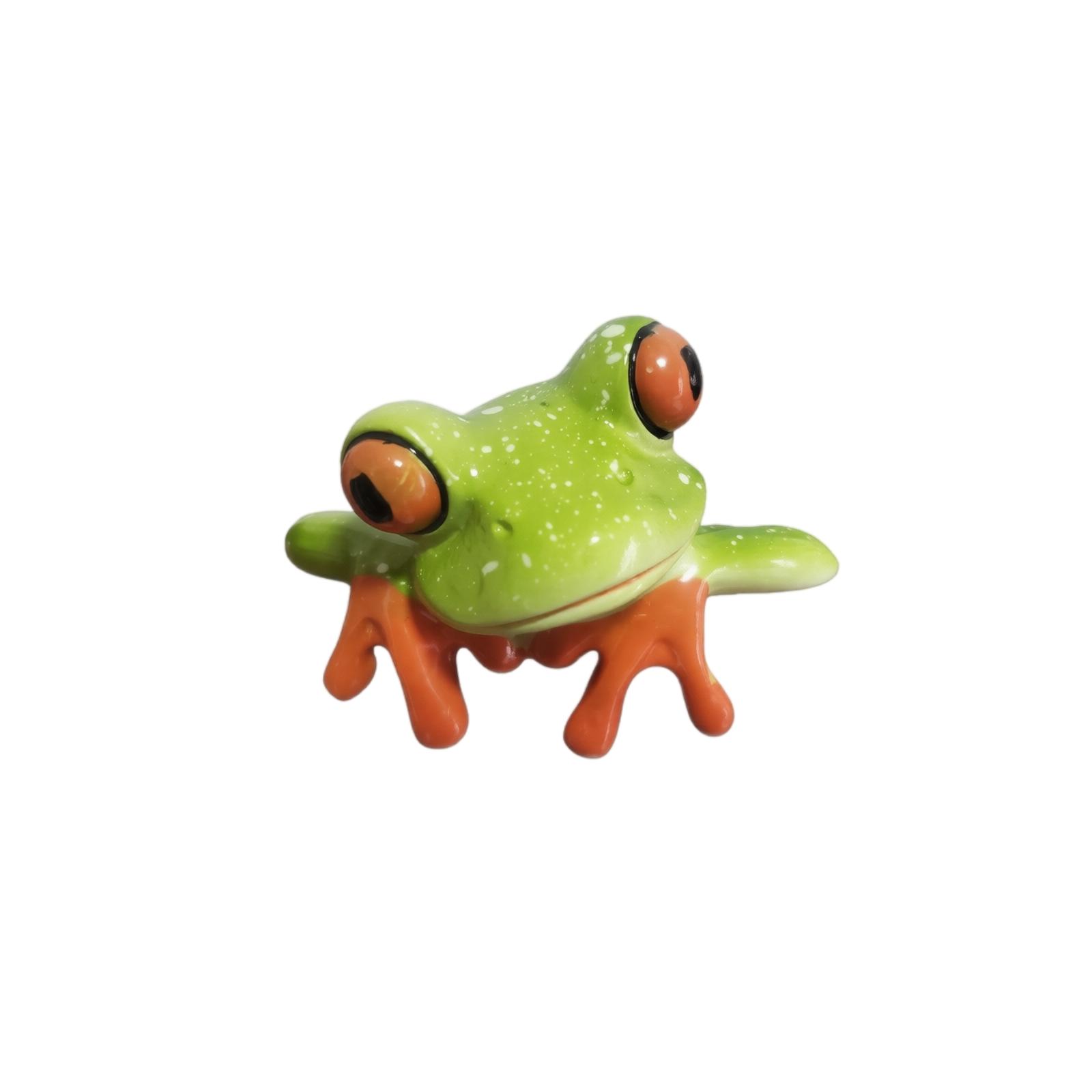 Resin Frog Figurine Creative Desk Ornament Home Office Desktop Display Decoration Gift One Size
Resin Frog Figurine Creative Desk Ornament Home Office Desktop Display Decoration Gift One Size