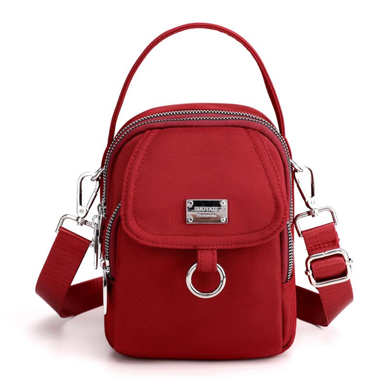Casual Trend Holiday Candy Color Single Shoulder Crossbody Handbag High Quality Durable Zipper Fabric Bag вино красного
Casual Trend Holiday Candy Color Single Shoulder Crossbody Handbag High Quality Durable Zipper Fabric Bag вино красного