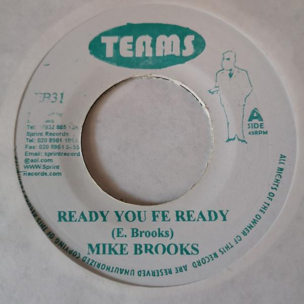 7-дюймовая пластинка МАЙК БРУКС - Ready You Fe Ready EB31 Teams UK Регги, Ска и Даб Б/У
7-дюймовая пластинка МАЙК БРУКС - Ready You Fe Ready EB31 Teams UK Регги, Ска и Даб Б/У