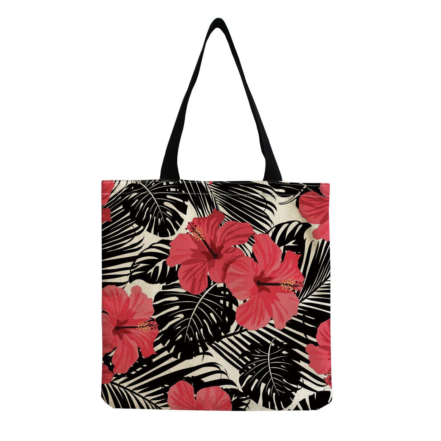 Women Vintage Linen Tote Bag - Large Capacity Flower Print Shoulder Handbag for Casual & Grocery Shopping KTB hm5217
Women Vintage Linen Tote Bag - Large Capacity Flower Print Shoulder Handbag for Casual & Grocery Shopping KTB hm5217