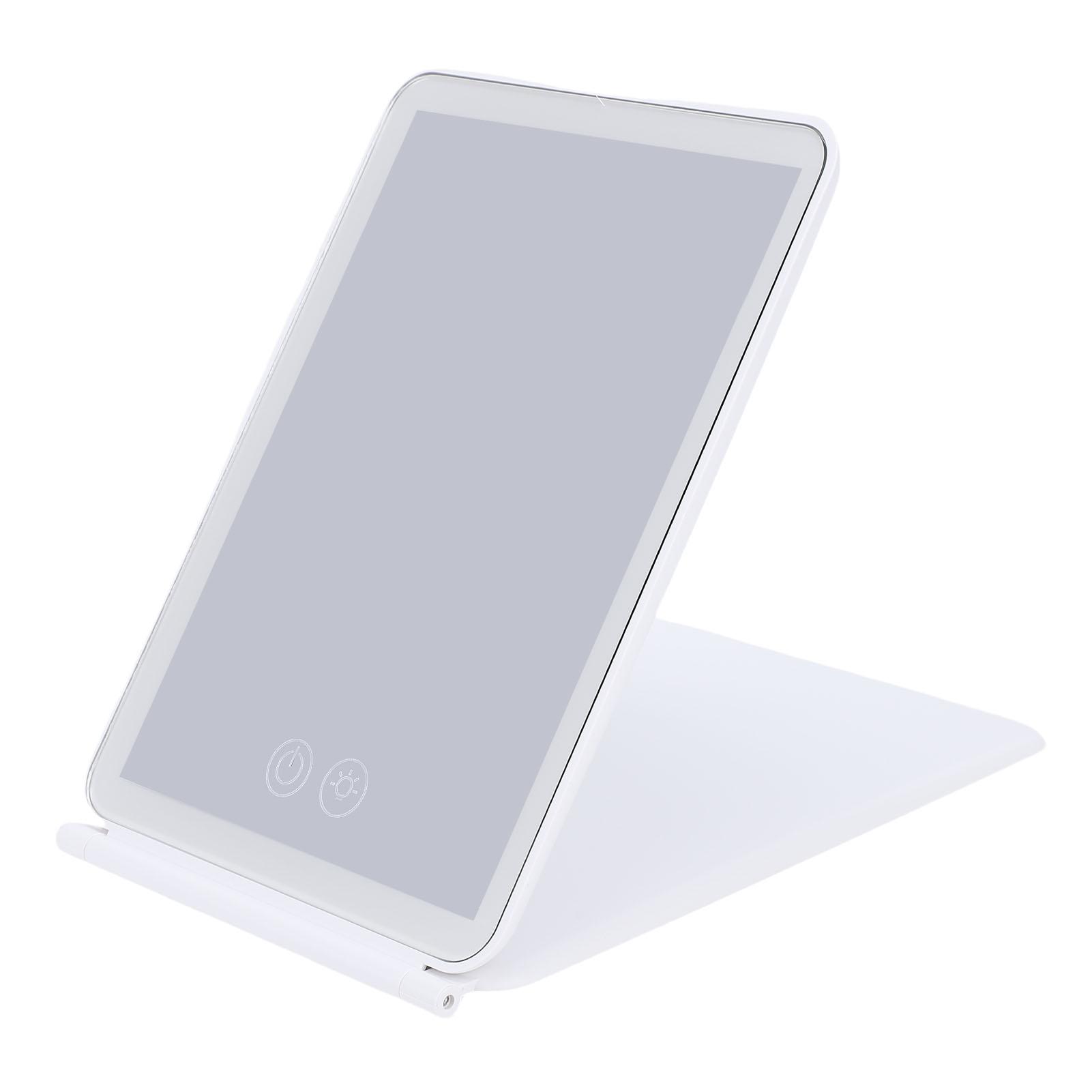 LED Foldable Travel Makeup Mirror Rechargeable Compact Vanity Mirror Double Sided 3X Magnification 3 Colors Light Modes
LED Foldable Travel Makeup Mirror Rechargeable Compact Vanity Mirror Double Sided 3X Magnification 3 Colors Light Modes