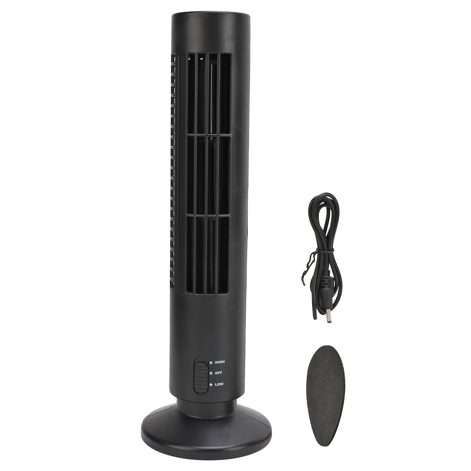 Cooling Table Fan USB 2 Gears Wind Speed Quiet Bladeless Standing Tower Fan For Home And Office чорний
Cooling Table Fan USB 2 Gears Wind Speed Quiet Bladeless Standing Tower Fan For Home And Office чорний